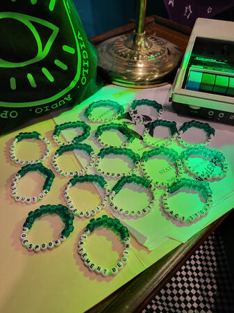 Taylor's TMA friendship bracelets